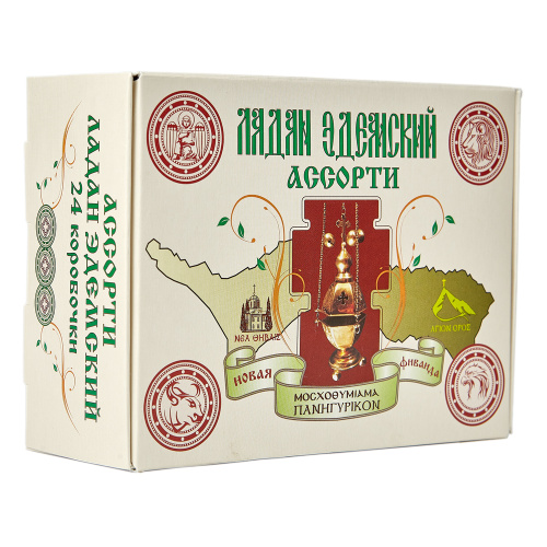 Ладан греческий "Эдемский", ассорти, 24 шт. по 10 г фото 2