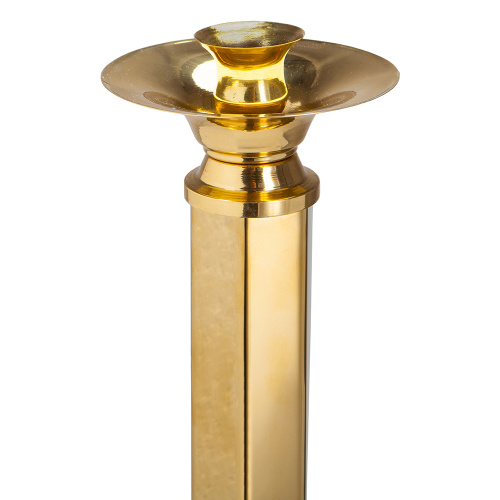 Подсвечник напольный выносной на 1 свечу, высота 105 см фото 2