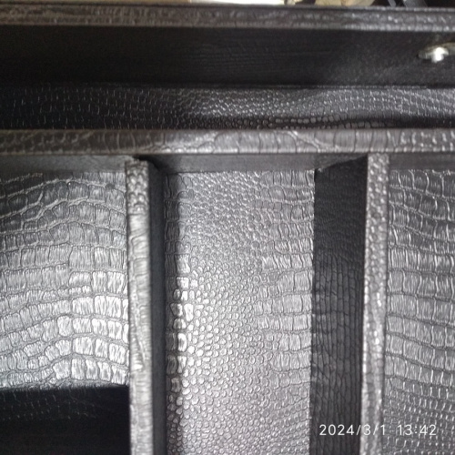 Требный чемодан без наполнения, 49,5х34,5х11 см, экокожа, У-1098 фото 4