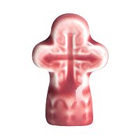 Гасильник для свечей керамический "Крест", 2,1х3,1 см