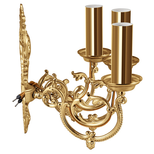 Бра церковное на 3 свечи, 18х25х22 см фото 3 Бра церковное на 3 свечи, 18х25х22 см фото 3