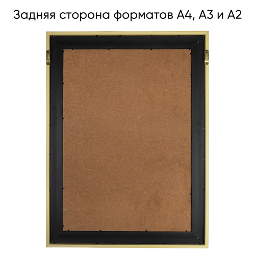 Икона равноапостольного великого князя Владимира, в широком багете, цвет "темный дуб", на холсте, с золочением фото 5