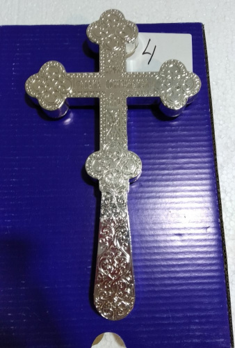 Крест требный латунный, 12x21 см, У-0629 фото 16