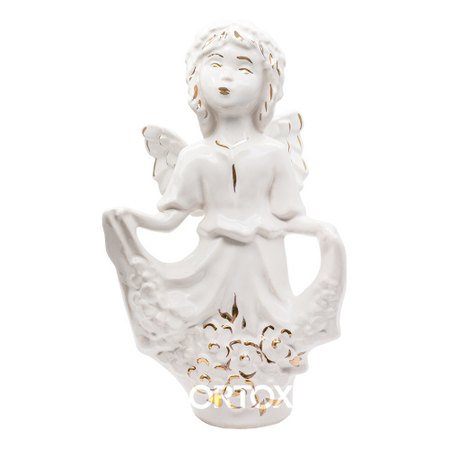 Фигурка Ангела "Радость", высота 21 см, керамика