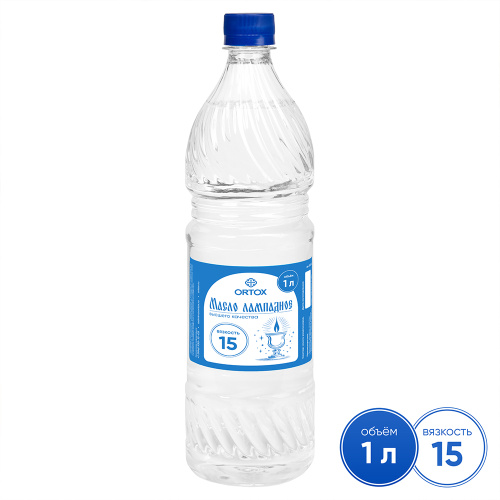 Масло лампадное вазелиновое "ORTOX", 1 л (вязкость 15) №1 Масло лампадное вазелиновое "ORTOX", 1 л (вязкость 15) №1