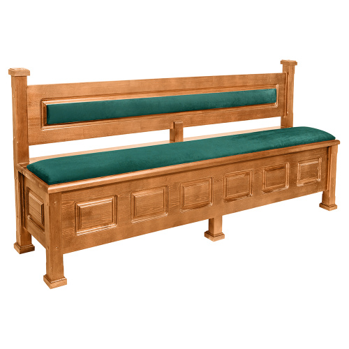 Скамья-сундук ʺМакарьевскаяʺ светлая, 200х45х90 см фото 2