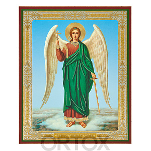 Икона Ангела-Хранителя, МДФ №4, 15х18 см (15х18 см)