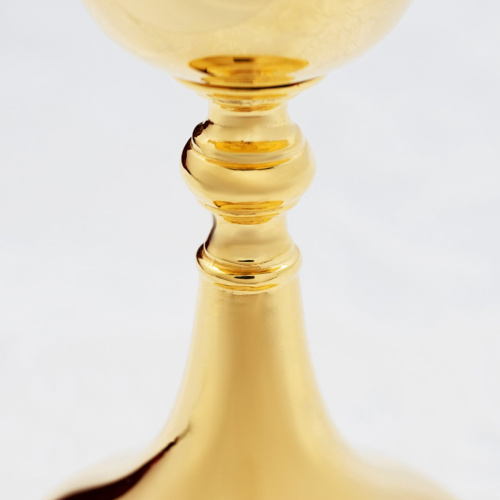 Евхаристический набор из 3 предметов на 0,1 л из ювелирного сплава, позолота фото 5