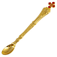 Лжица, цинковый сплав, эмаль, длина 16 см, №2, У 55-0047