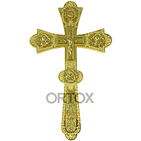 Крест напрестольный латунный, 17х28 см, У-0337