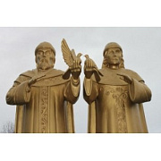 В Республике Коми открыли созданный осужденным памятник святым Петру и Февронии
