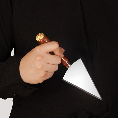 Копие с деревянной ручкой и наконечником из ювелирного сплава в позолоте, длина 25,5 см фото 4 Копие с деревянной ручкой и наконечником из ювелирного сплава в позолоте, длина 25,5 см фото 4