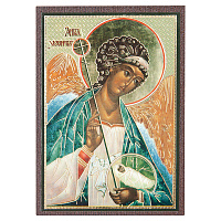 Икона Ангела Хранителя, МДФ, 6х9 см