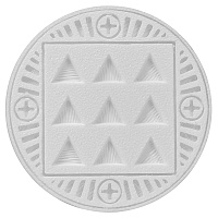 Печать для просфор "Девятичинная" пластиковая