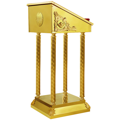 Аналой боковой на колоннах, 52х52х120 см фото 3