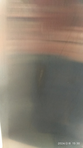 Столбик ограждения металлический, восьмигранное основание, 32х68 см, цвет "под медь", У-1081 фото 7