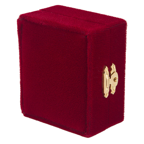 Складень венчальный с ликами Спасителя и Божией Матери "Казанская", 7,5х8,5 см, бархат фото 10