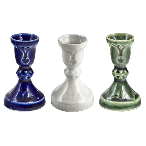 Подсвечник настольный керамический "Колокольчик", 3,3х5,5 см Подсвечник настольный керамический "Колокольчик", 3,3х5,5 см