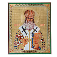 Икона святителя Луки Крымского, бумага, УФ-лак, 15х18 см