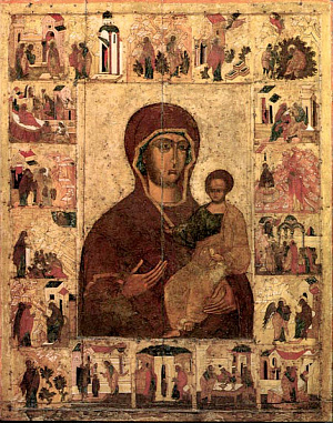 Икона Богородицы «Одигитрия» Устюженская