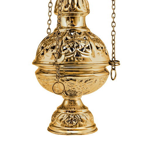 Кадило № 29, латунь, 13,6х23 см фото 7