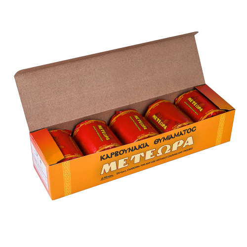 Уголь кадильный экологичный быстроразжигаемый "Метеора", 20 таблеток, Ø 50 мм фото 2 Уголь кадильный экологичный быстроразжигаемый "Метеора", 20 таблеток, Ø 50 мм фото 2