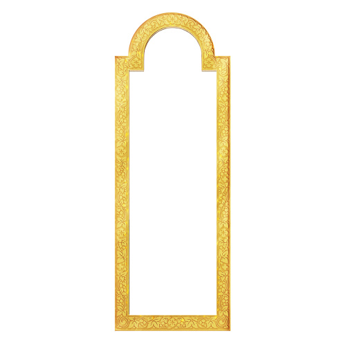 Диаконская дверь для "Суздальского" иконостаса, цвет "золото" фото 3