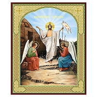 Икона Воскресения Христова, МДФ №1