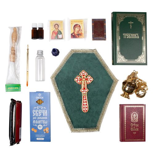 Требный чемодан с наполнением, кожзаменитель, 45х34х8,5 см фото 5