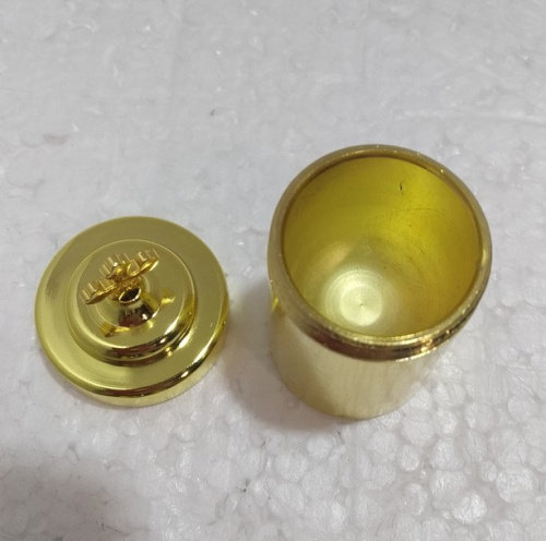 Дароносица с потиром, сосудом и лжицей, высота 15 см, №2, У 55-0053 фото 7