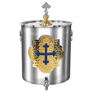 Водосвятный бак на 72 л, высота 71 см, 1 кран, У 3-4005 (1 кран)