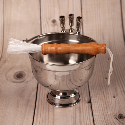 Кропило деревянное с синтетическим ворсом, 21 см фото 4 Кропило деревянное с синтетическим ворсом, 21 см фото 4