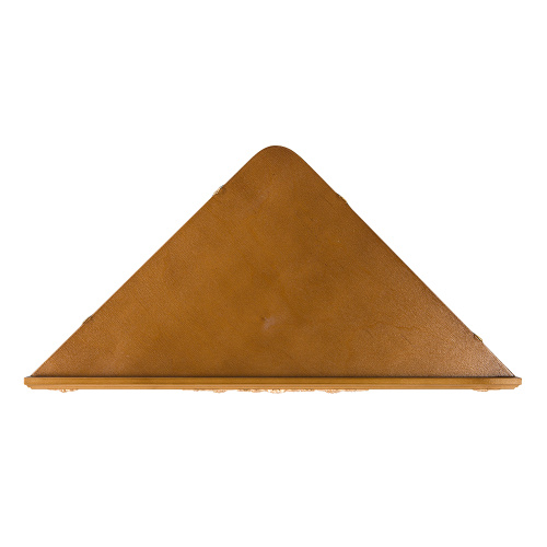 Полка для икон угловая одноярусная, цвет орех, 60х42х7 см фото 4