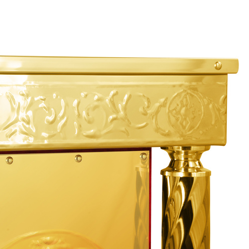 Жертвенник "Иерусалимский", чеканка, высота 100 см фото 5