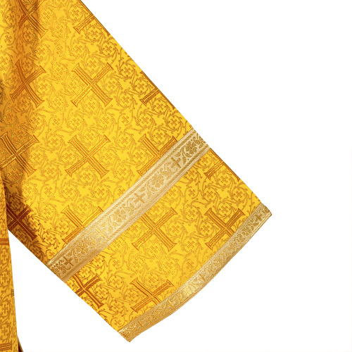 Стихарь алтарника, парча "Афон", желтый с золотом фото 5 Стихарь алтарника, парча "Афон", желтый с золотом фото 5