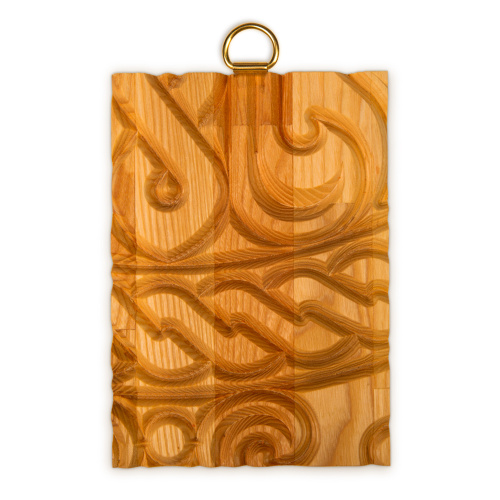 Икона Спасителя "Нерукотворный образ" на деревянной основе светлая, на холсте с золочением фото 4
