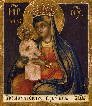 Икона Богородицы «Византийская»