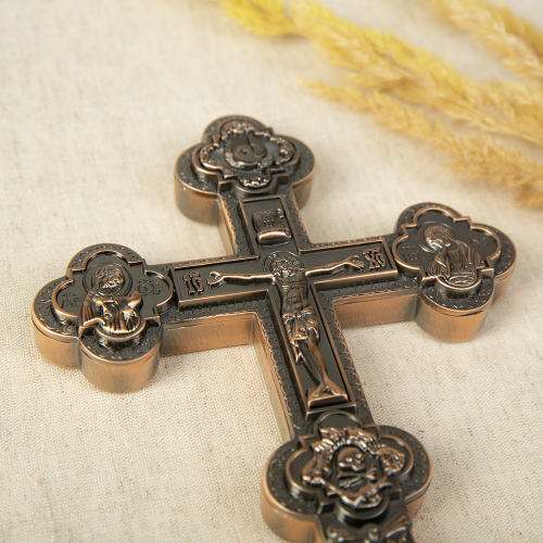Крест требный, гравировка, 12x21 см фото 8