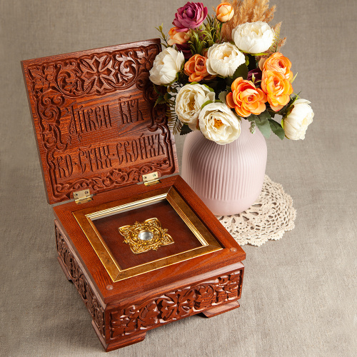 Мощевик врезной, цинковый сплав, Ø 82/21 мм фото 2