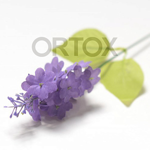 Цветы искусственные "Ветка сирени", цвета в ассортименте (фиолетовый)