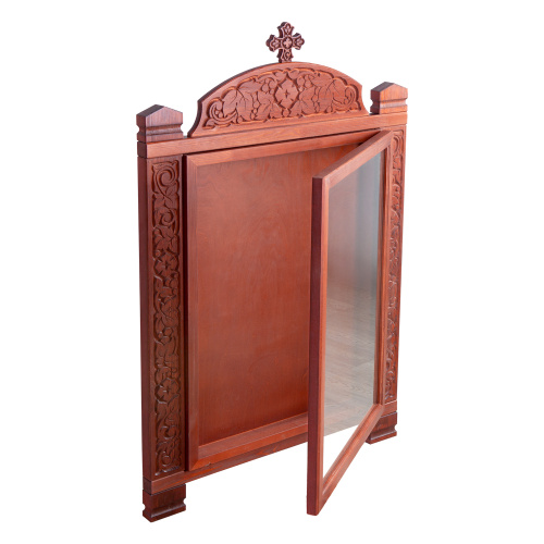 Киот настенный "Суздальский", цвет "кипарис", один модуль фото 7 Киот настенный "Суздальский", цвет "кипарис", один модуль фото 7