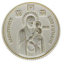 Печать для просфор с иконой Божией Матери "Троеручица", Ø 105 мм