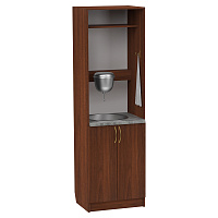 Шкаф под рукомойник "Самарский", цвет "ноче экко", 60х50х201 см