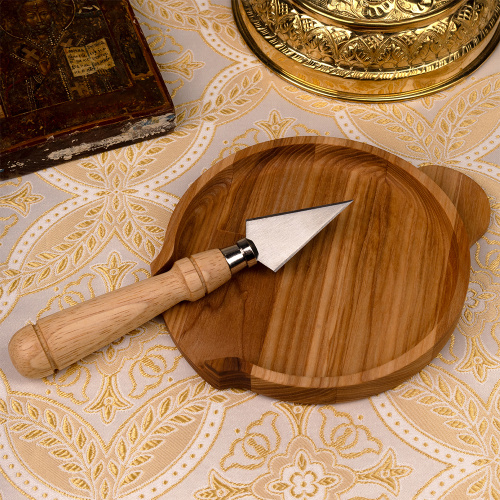 Блюдо для Агнца, цвет "натуральное дерево", Ø 16 см фото 2