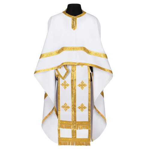 Иерейское облачение греческое белое