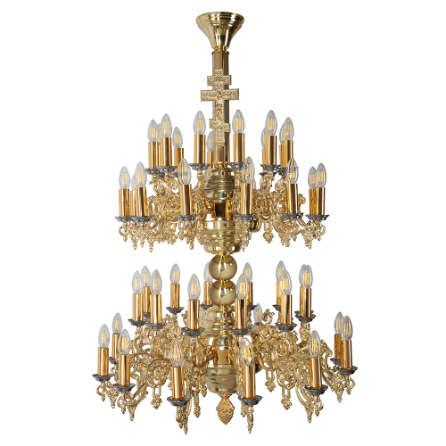 Паникадило "Фаворское" на 48 свечей, диаметр 78 см, высота 123 см фото 5