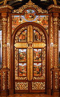 Царские врата храма апостолов Петра и Павла, г. Санкт-Петербург