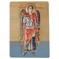 Магнит с иконой Архангела Михаила, 7х10 см