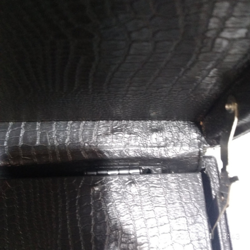 Требный чемодан без наполнения, 49,5х34,5х11 см, экокожа, У-1098 фото 6