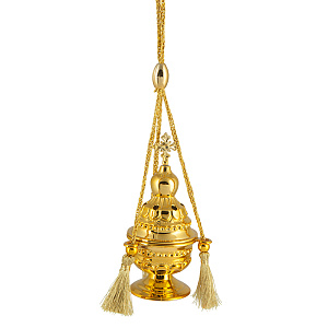 Подвеска в форме кадильницы в автомобиль, с благовонием, 4х10 см (Вифлеем)